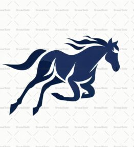 Galoppierendes Pferd
